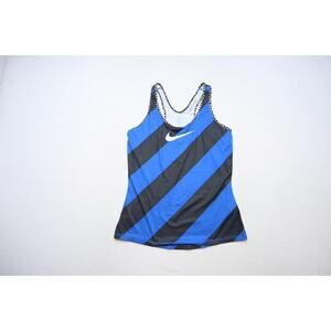 Nike Pro Gym Shirt Dri Fit Fitted Tank Top Performance Athletic Womens Sz Large